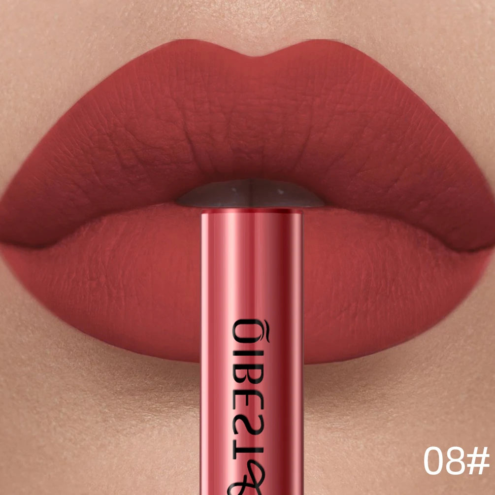 Long-Lasting Waterproof Velvet Matte Liquid Lipstick - 42