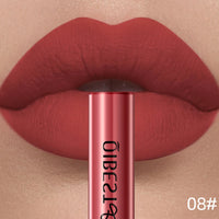Long-Lasting Waterproof Velvet Matte Liquid Lipstick