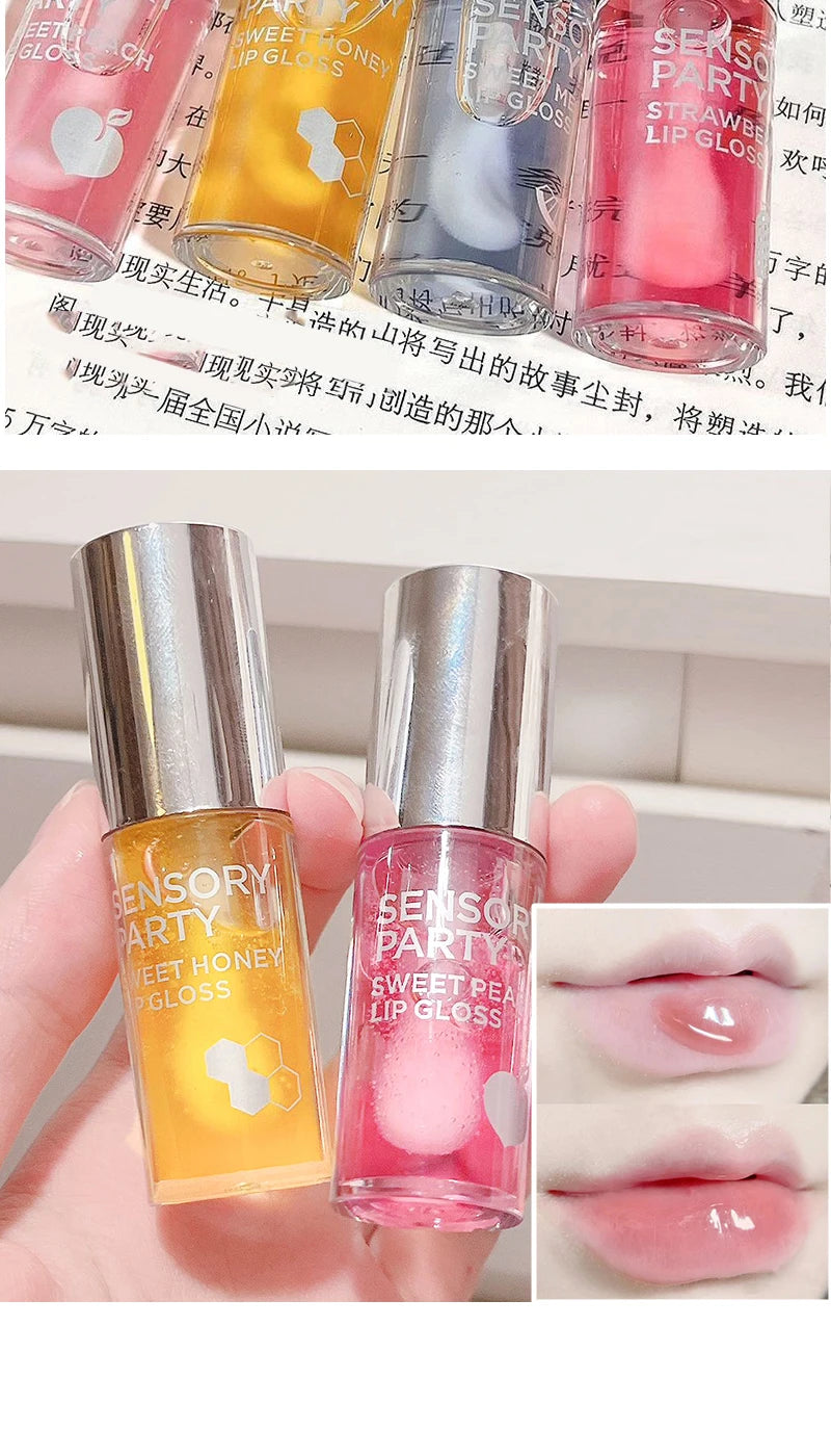 Hydrating Fruit Scented Lip Gloss for Smooth Lips - 16