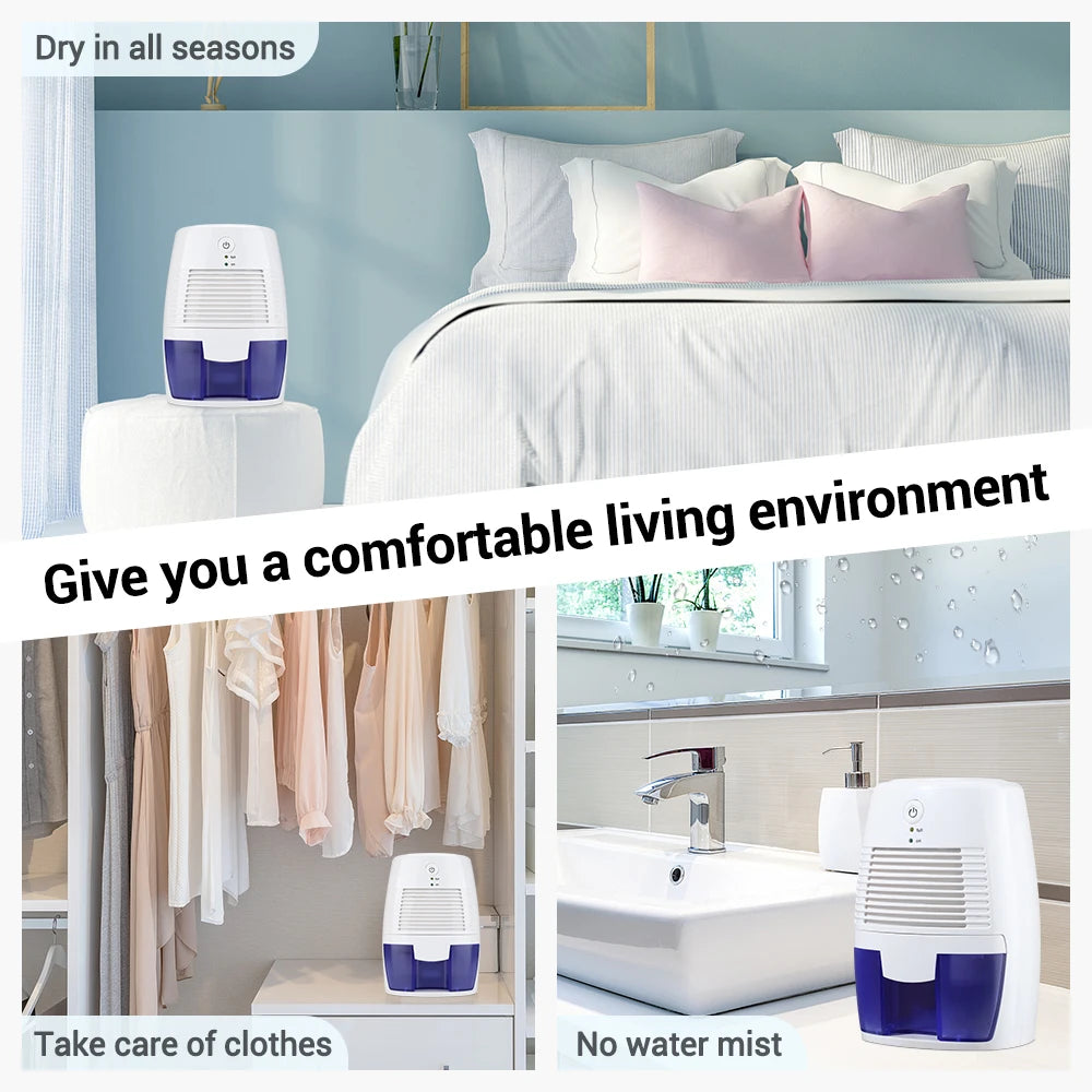 Portable Electric Dehumidifier for Small Rooms and Closets - 5
