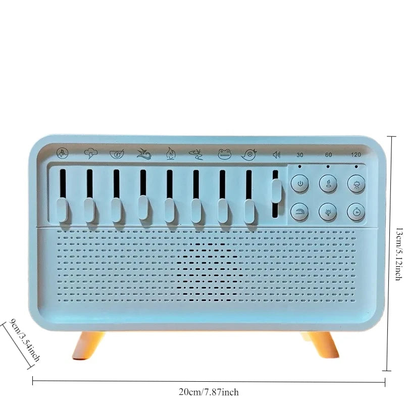 4-in-1 Sleep Sound Machine, Humidifier and Bluetooth Speaker - 18