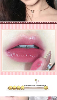 Hydrating Capsule Lip Gloss Set for Shiny Lips