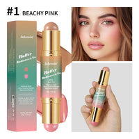 2-in-1 Dual-Ended Bronzer and Blush Makeup Stick