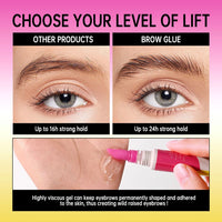 Long-Lasting Brow Lamination Styling Gel