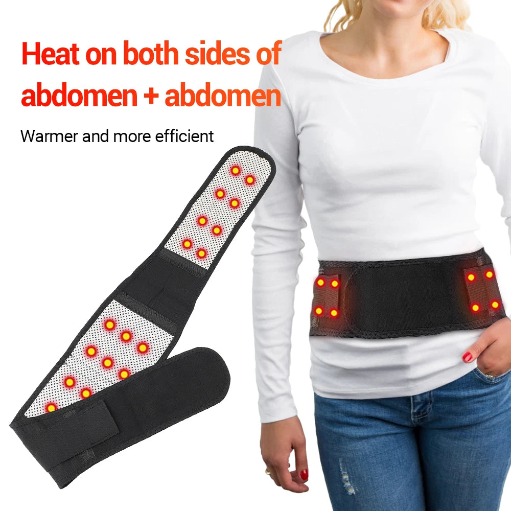 Self-Heating Tourmaline Magnetic Waist Support Belt - 2
