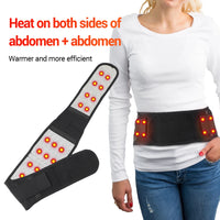 Self-Heating Tourmaline Magnetic Waist Support Belt
