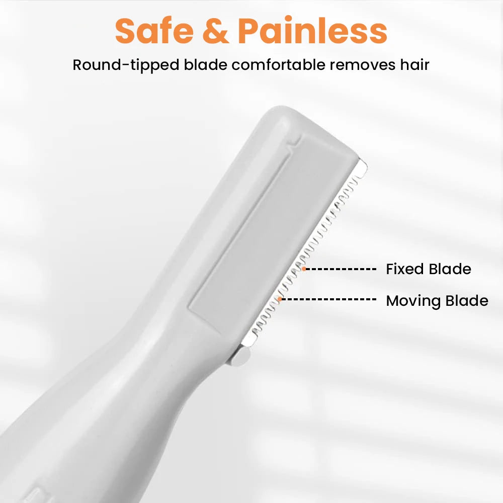 Portable Electric Eyebrow and Facial Hair Precision Trimmer - 3