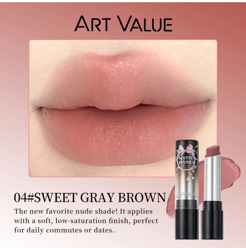 Long-Lasting Waterproof Matte Lipstick - 23