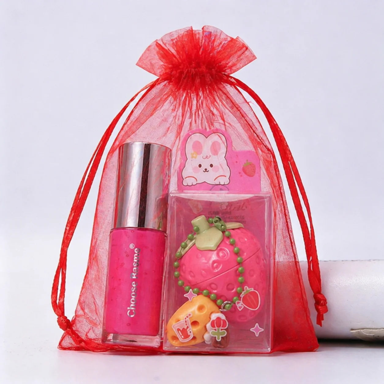 Moisturizing Strawberry Lip Balm for Dry Chapped Lips - 15