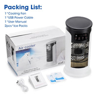 Portable Desktop Air Cooler and Humidifier Fan