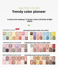 16-Color Versatile Eyeshadow Palette for Daily & Glam Looks