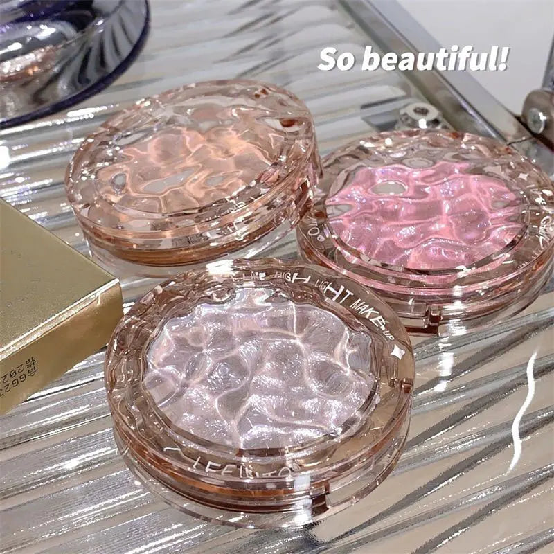 High-Gloss Pearl Highlighter Powder - 9