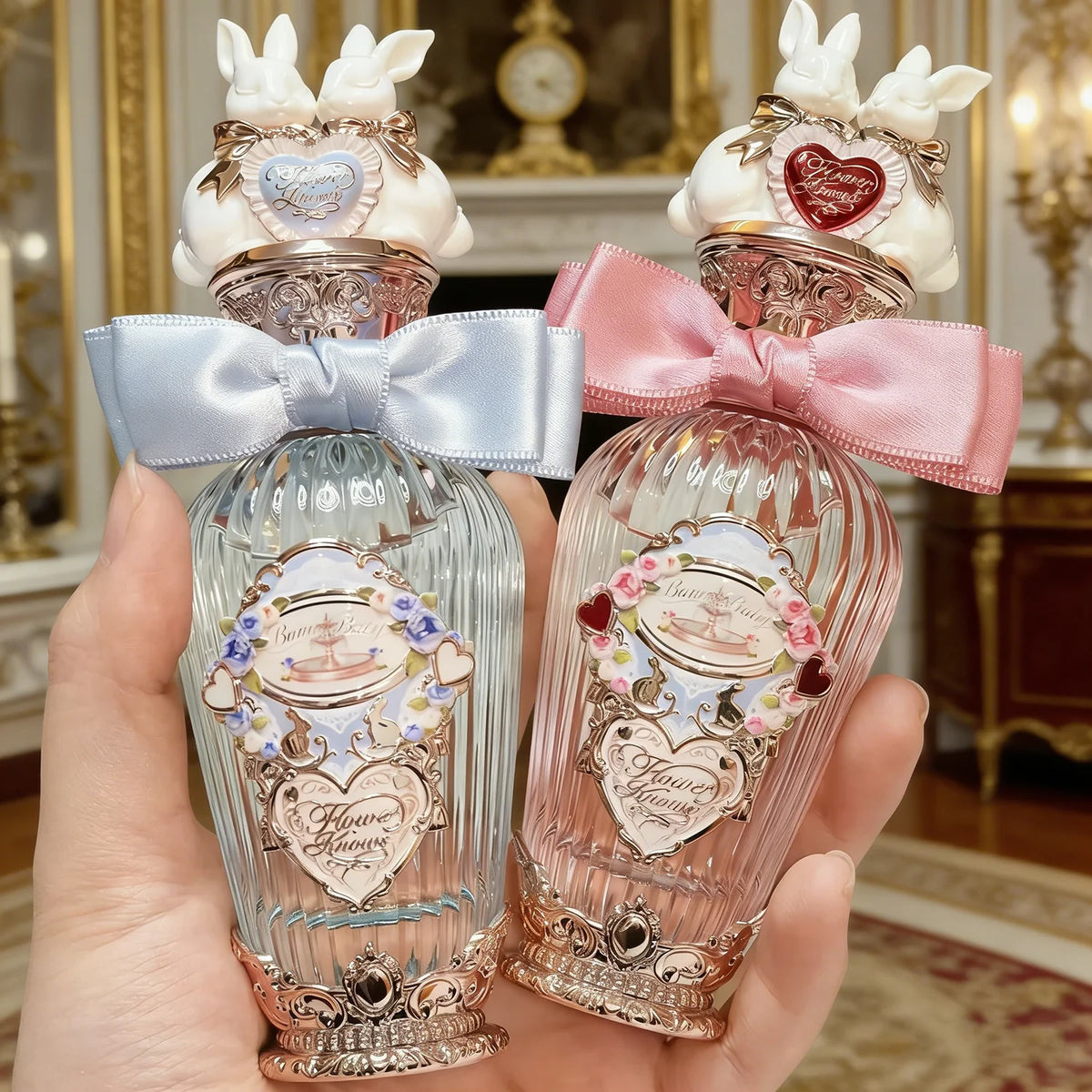 Bunny Garden Floral Long-Lasting Alcohol-Free Perfume