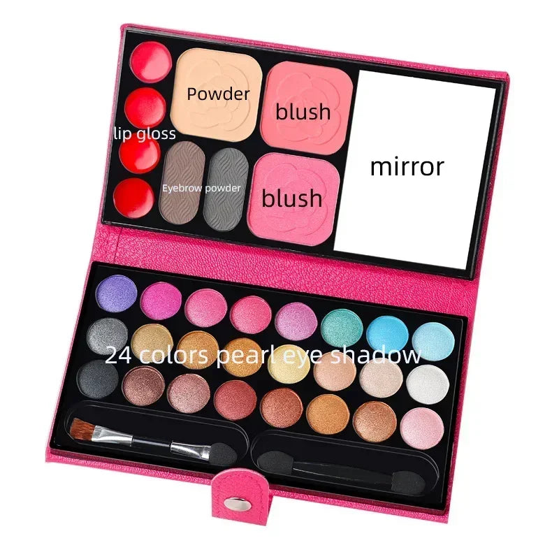 All-in-One Kids Makeup Palette with Mirror - 2