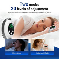 Portable CES Microcurrent Sleep Aid Device for Anxiety and Insomnia