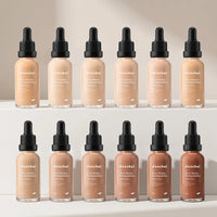 Matte Lightweight Liquid Foundation for Flawless Poreless Skin