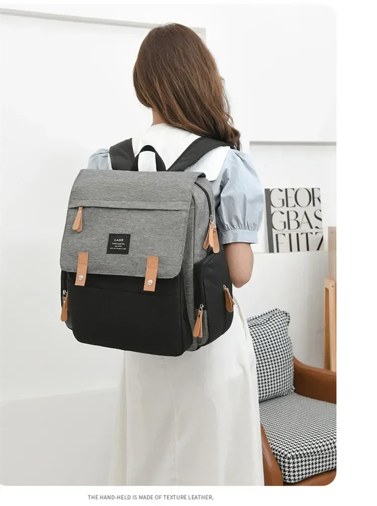 Waterproof Large Capacity Diaper Bag Backpack for Parents - 31