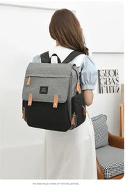 Waterproof Large Capacity Diaper Bag Backpack for Parents