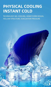 Ergonomic Honeycomb Gel Seat Cushion for Pain Relief