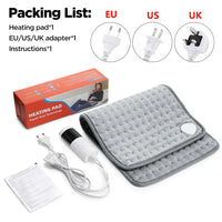 Electric Heating Pad for Back and Muscle Pain Relief