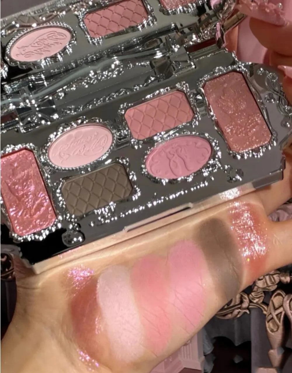 6-Color Swan Ballet Eyeshadow Palette - 26