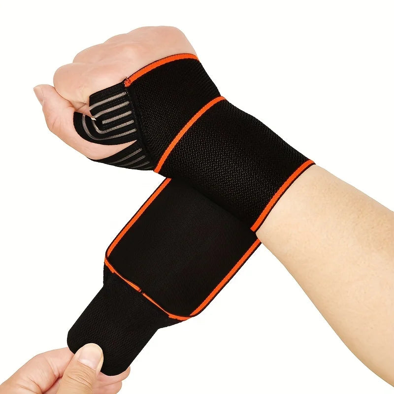 Adjustable Wrist Support Brace for Weightlifting and Sports - 9
