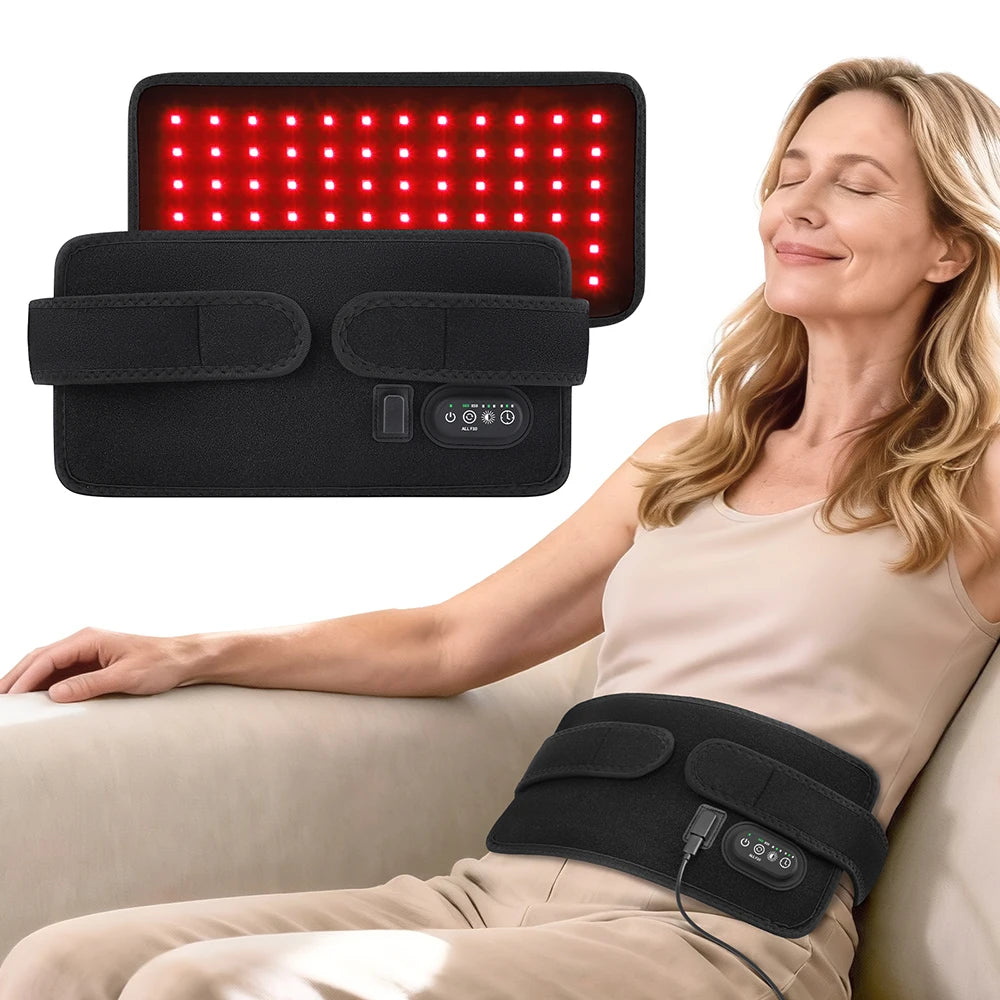 Infrared Red Light Therapy Belt for Pain Relief and Skin Care - 12