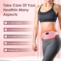 Electric Heating & Massage Belt for Menstrual Cramp Relief