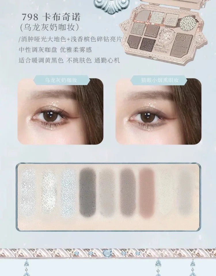 All-in-One 9-Color Makeup Eyeshadow Palette - 13