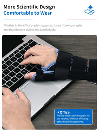 Adjustable Wrist and Thumb Brace for Pain Relief and Recovery