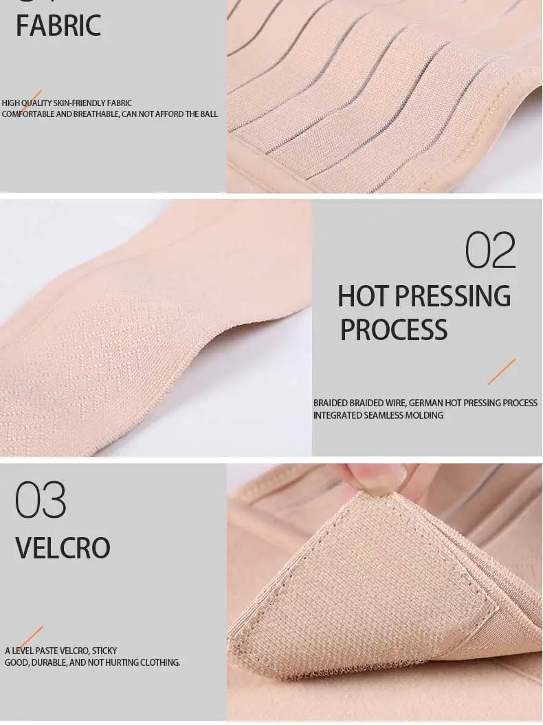 Adjustable Lumbar Support and Waist Slimming Belt - 14