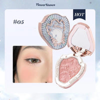 Embossed Matte Finish Natural Cheek Blusher Powder