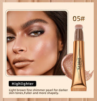 Liquid Contour, Blush and Highlighter Wand with Cushion Applicator