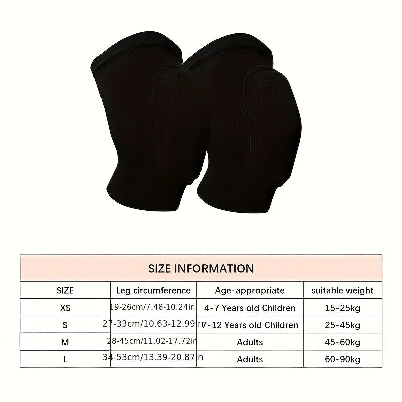 Protective Sponge Knee Pads for Sports and Fitness - 4