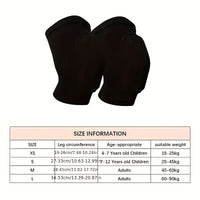 Protective Sponge Knee Pads for Sports and Fitness