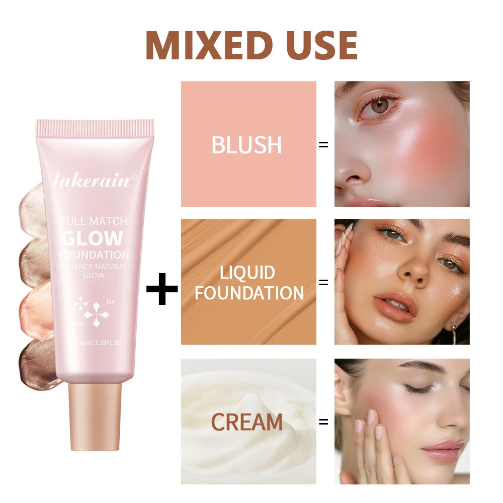 Liquid Illuminating Glow Foundation and Highlighter - 4
