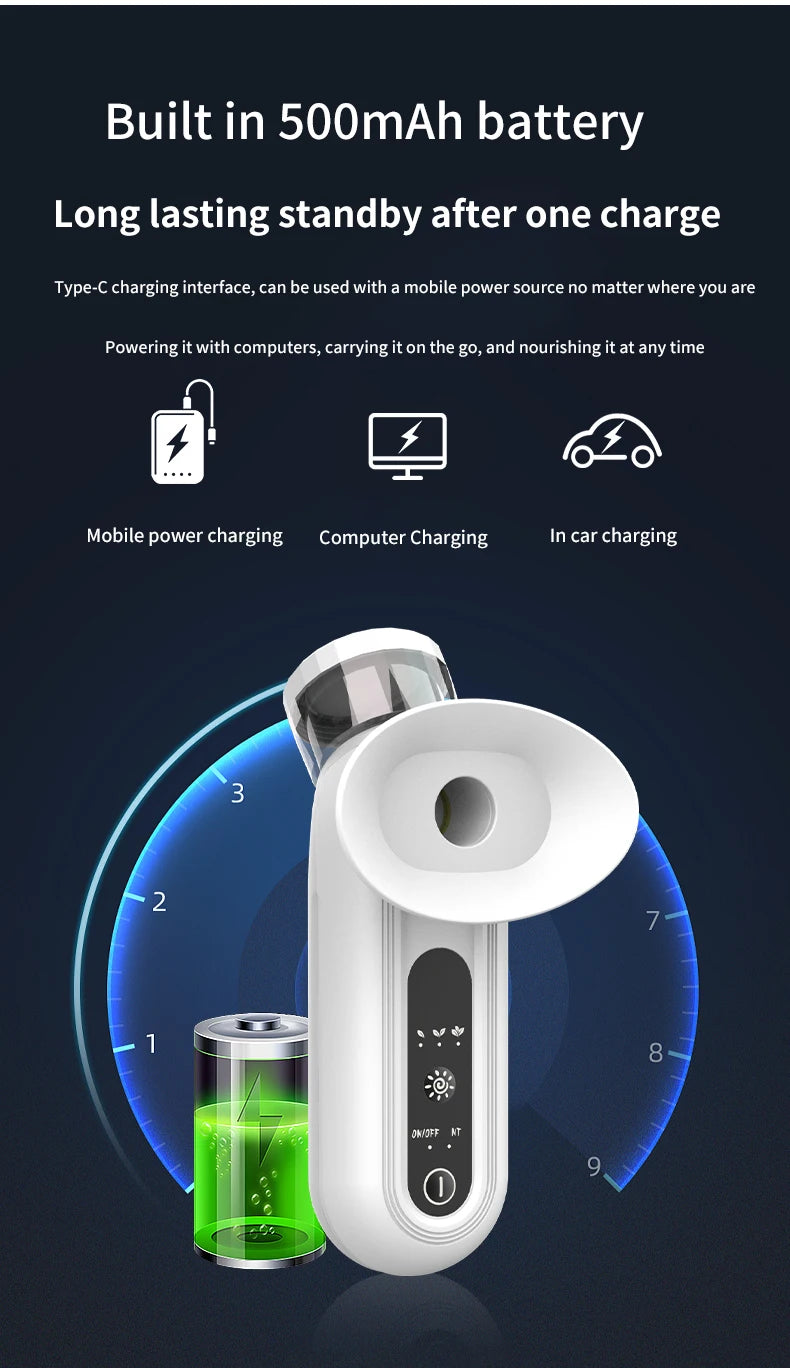 Portable Eye Mist Sprayer for Dry and Tired Eyes - 13