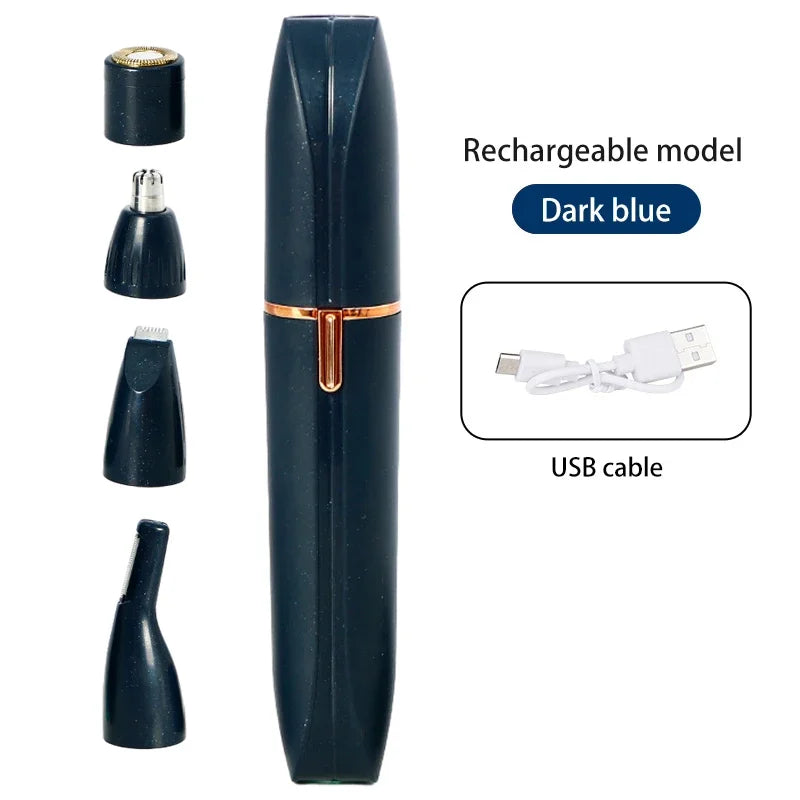 4-in-1 Rechargeable Electric Shaver for Women - 17