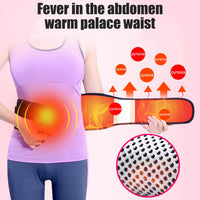 Self-Heating Magnetic Lumbar Support Belt for Back Pain Relief
