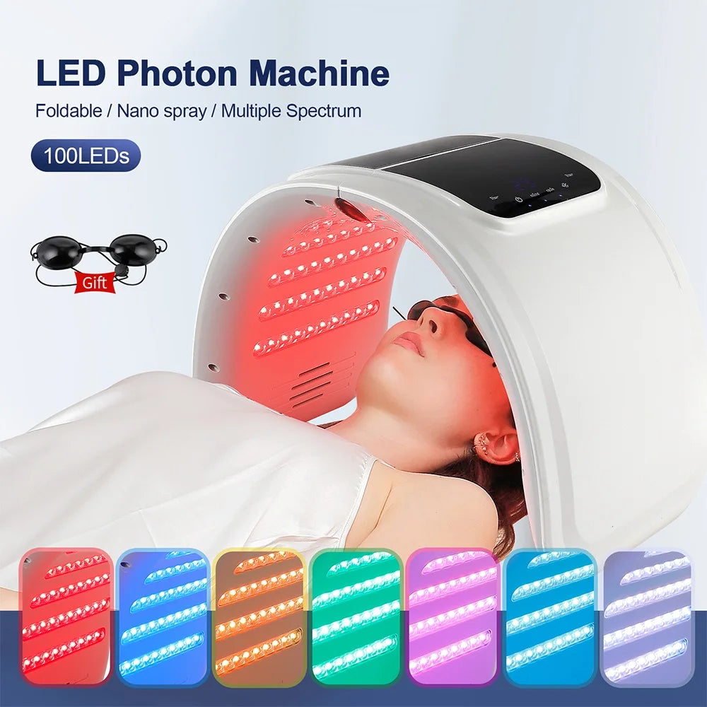 7-Color LED Photon Light Therapy Facial Rejuvenation Machine - 1