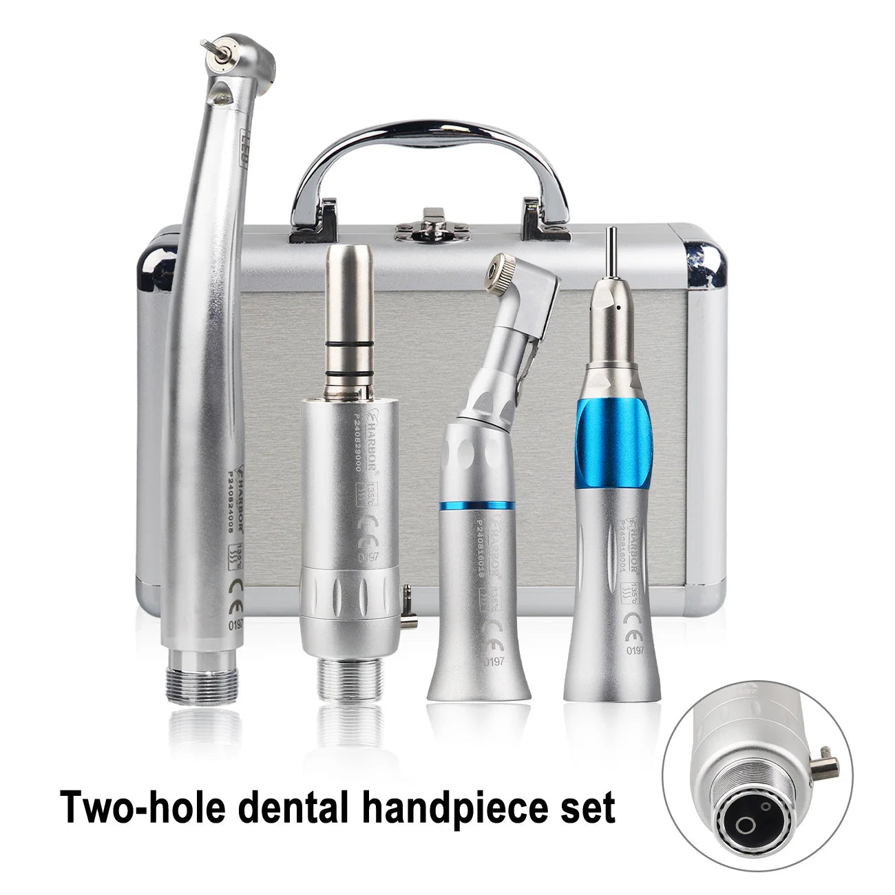 4-Piece Professional Dental Handpiece Kit - 34