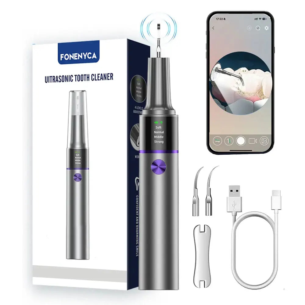 Visual Ultrasonic Teeth Cleaning & Plaque Remover