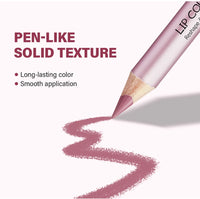 Long-Lasting Waterproof Matte Lip Liner Set