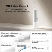 Portable Electric Water Flosser for Deep Teeth Cleaning