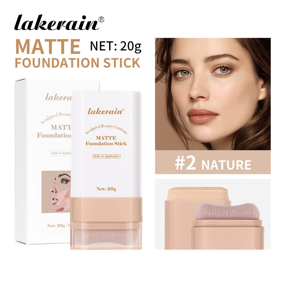 Serum Boosted Skin Tint Foundation Stick for Radiant Coverage - 37