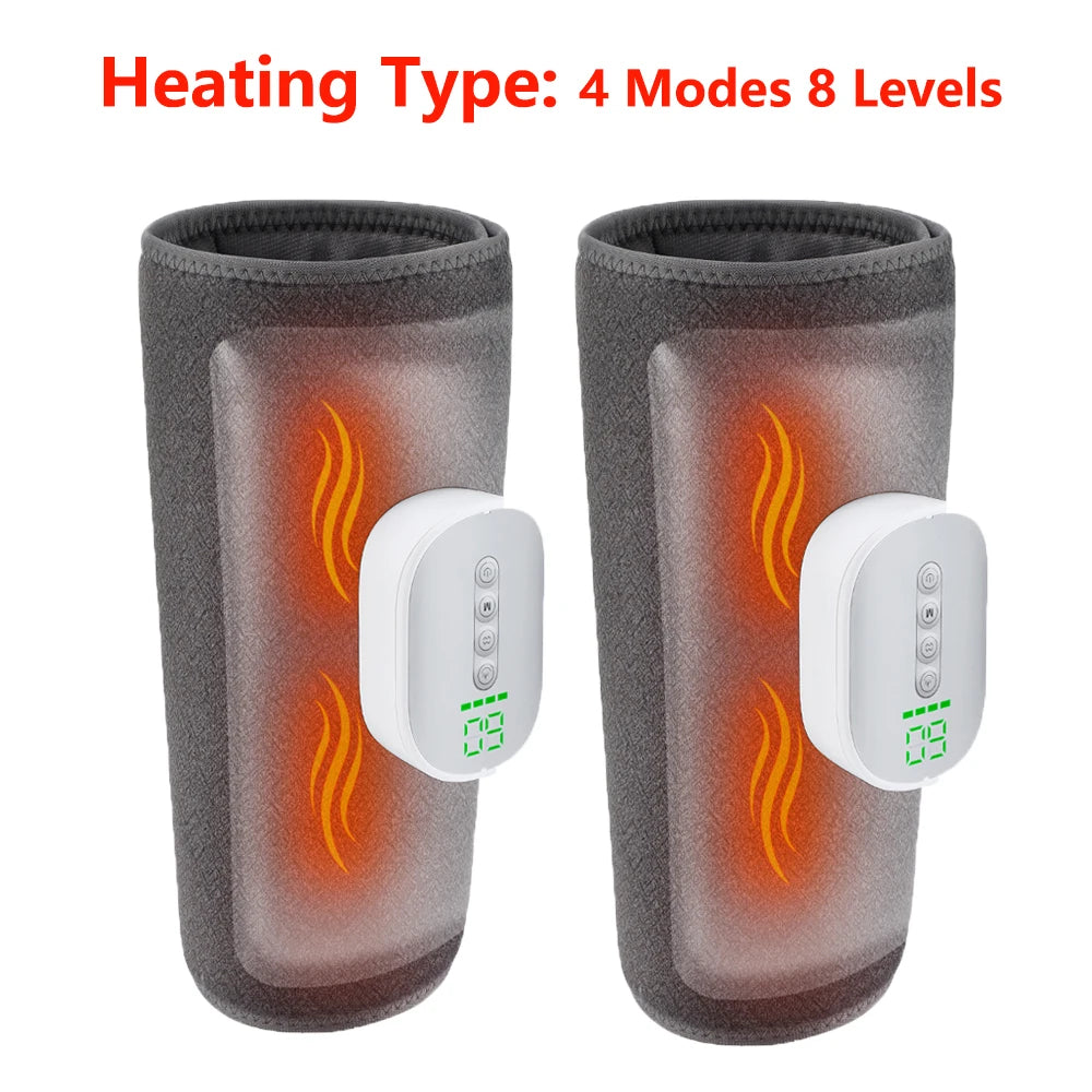 Wireless Heated Air Compression Leg Massager - 21