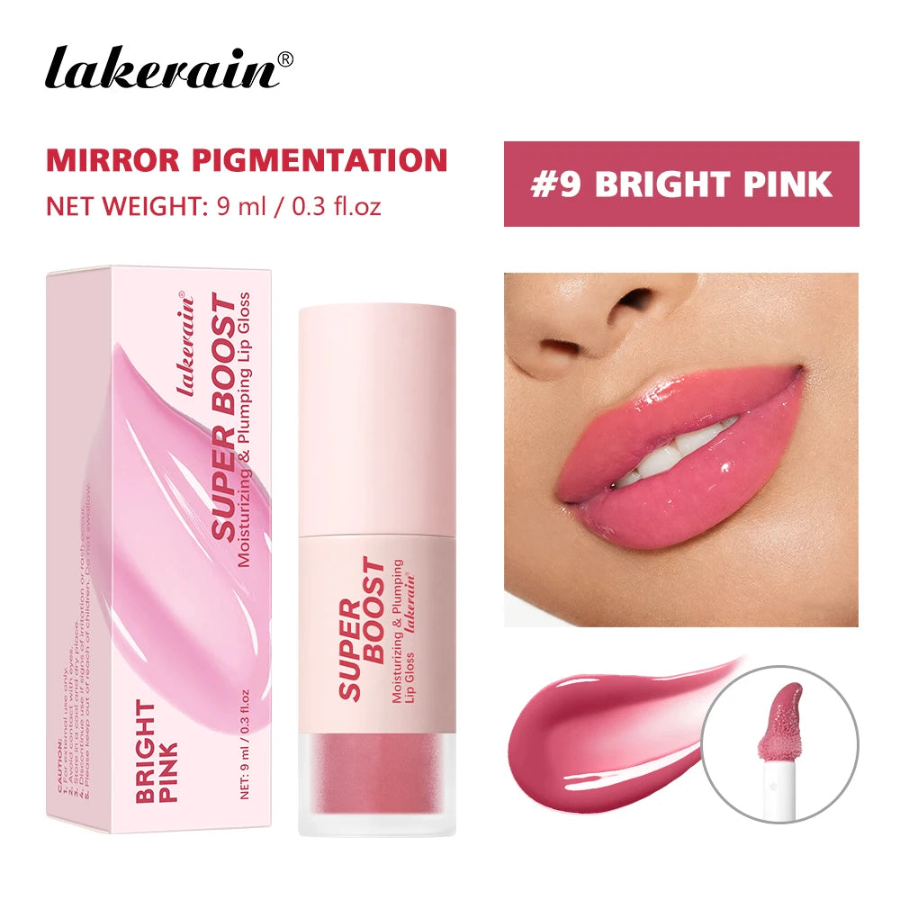 Hydrating Plumping Lip Gloss for Fuller Mirror-Shine Lips - 18