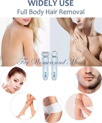 2-in-1 Painless Electric Shaver for Women