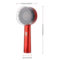 Electric Scalp Massage Comb with Red Light & Liquid Applicator