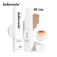 Full Coverage Cream Foundation Stick with Built-in Brush